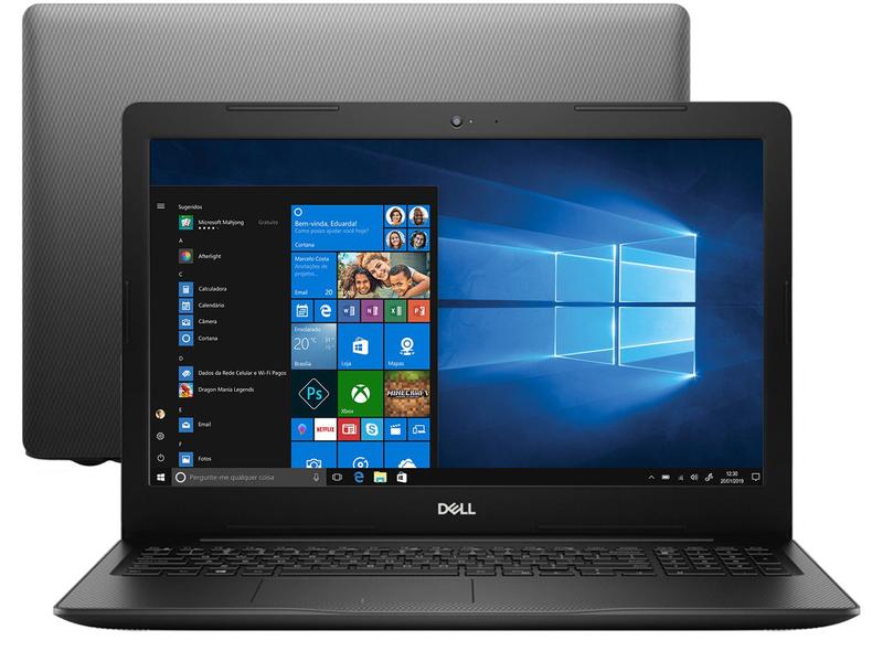 Notebook Dell Inspiron 15 3000 Intel Core i3 4GB - 128GB SSD 15,6